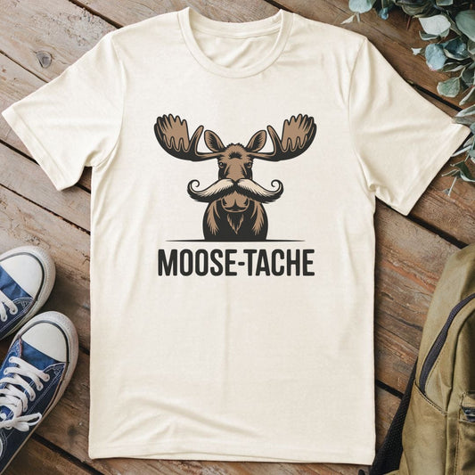 T-Shirt Natural / S Moose - Tache 2 T-Shirt