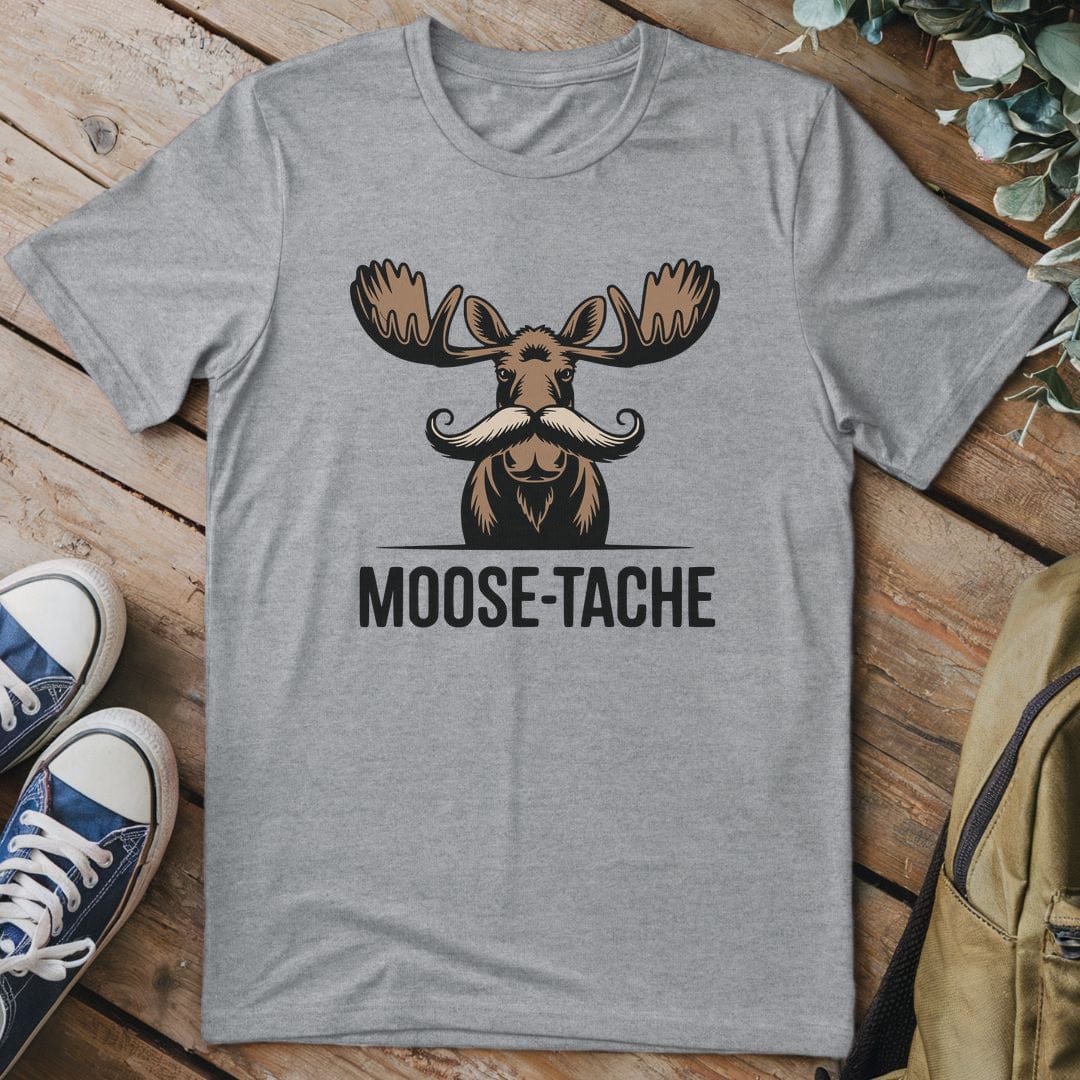 T-Shirt Sport Grey / S Moose - Tache 2 T-Shirt