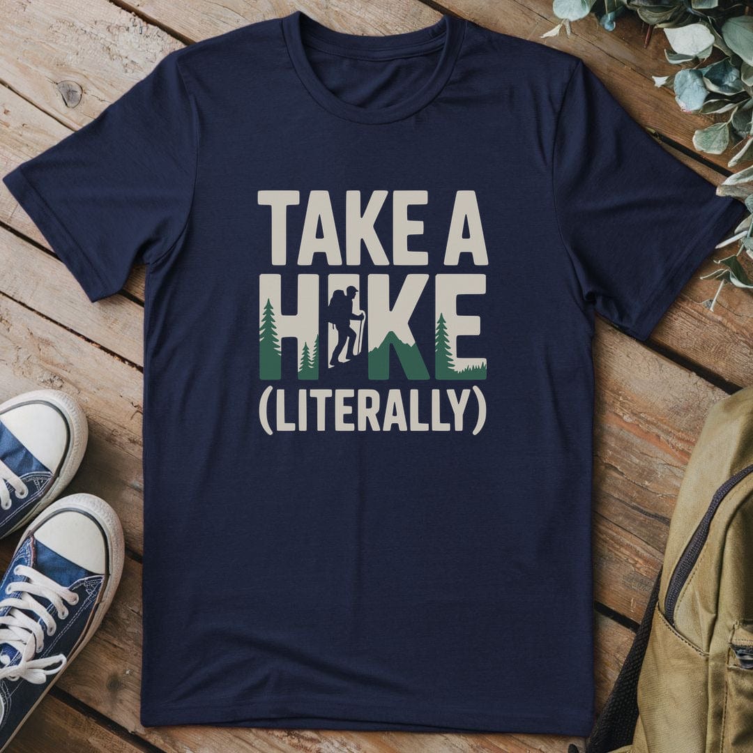 T-Shirt Navy / S Take A Hike (Literally) T-Shirt