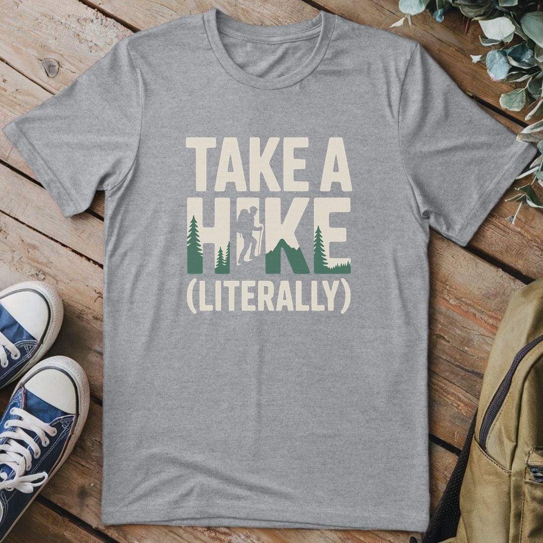 T-Shirt Sport Grey / S Take A Hike (Literally) T-Shirt