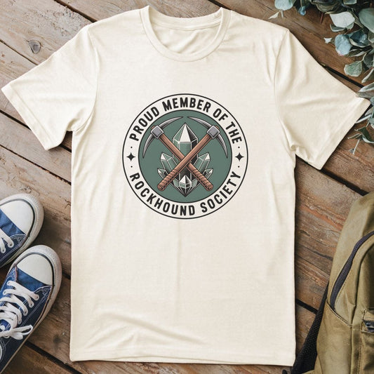 T-Shirt Natural / S Member Of The Rockhound Society T-Shirt