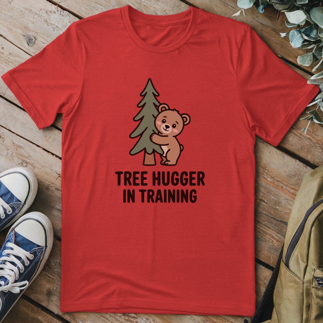 T-Shirt Red / S Tree Hugger In Training T-Shirt