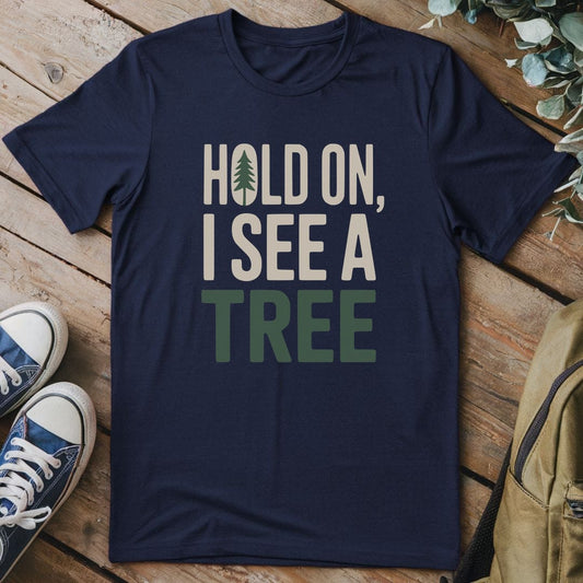 T-Shirt Navy / S I See A Tree T-Shirt