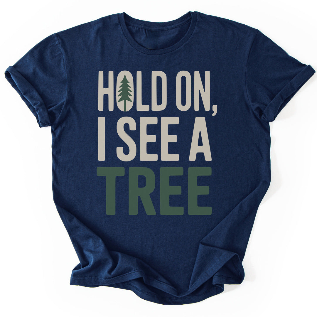 T-Shirt Navy / S I See A Tree T-Shirt