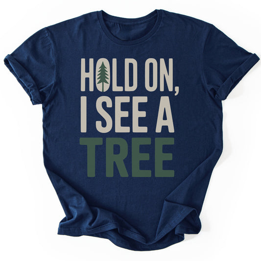 T-Shirt Navy / S I See A Tree T-Shirt