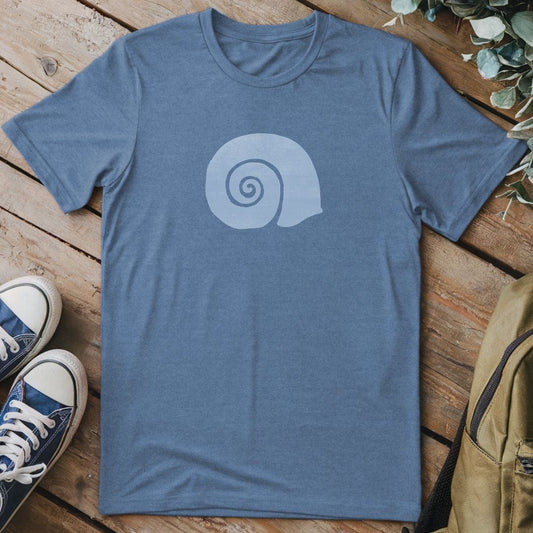 T-Shirt Heather Indigo / S Ocean Spiral T-Shirt