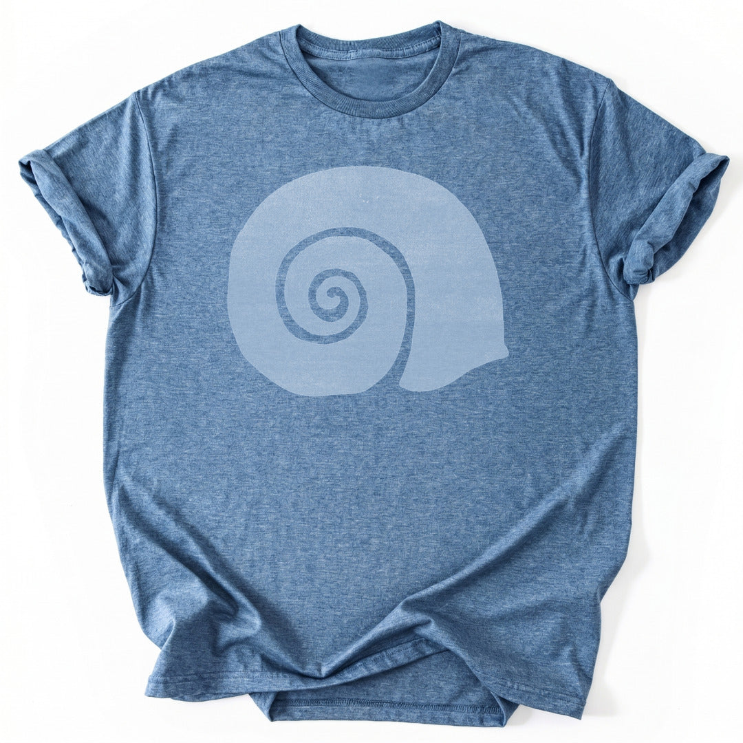 T-Shirt Heather Indigo / S Ocean Spiral T-Shirt