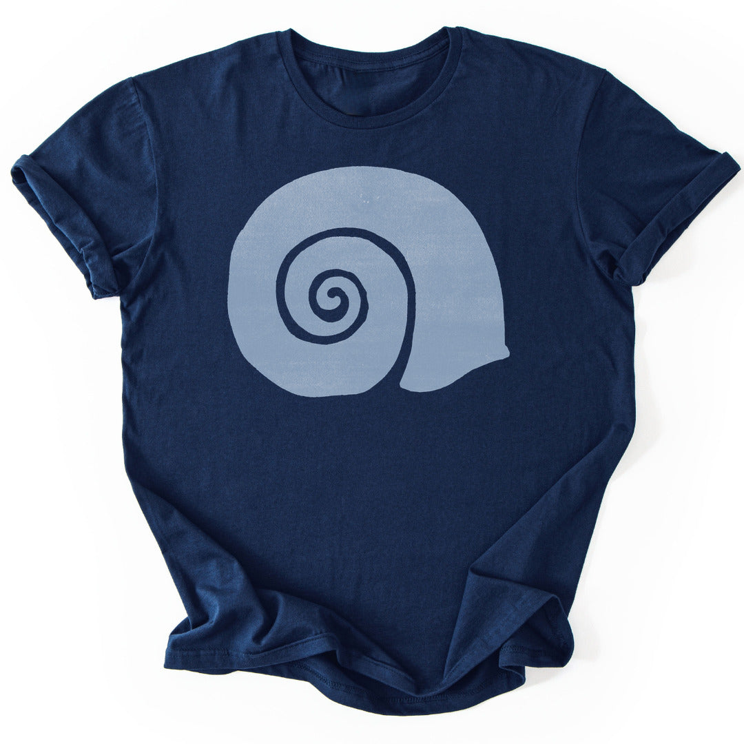 T-Shirt Navy / S Ocean Spiral T-Shirt