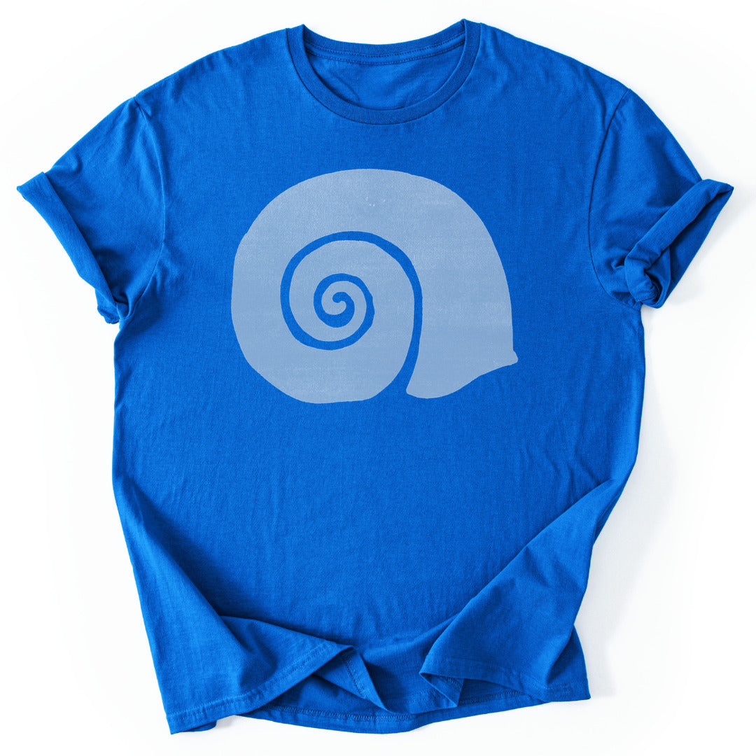 T-Shirt Royal / S Ocean Spiral T-Shirt