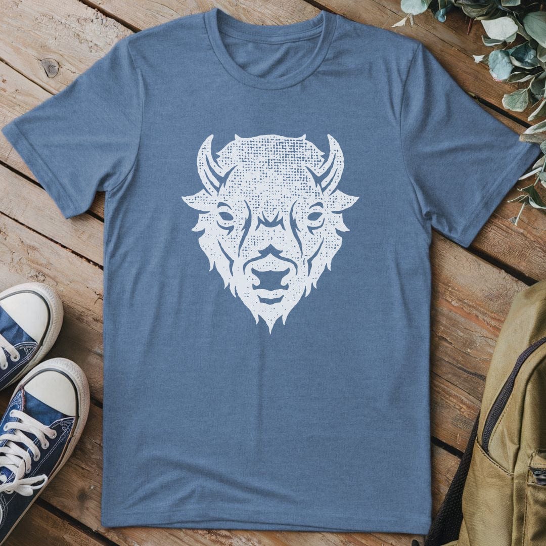 T-Shirt Heather Indigo / S Spirit of the Bison T-Shirt