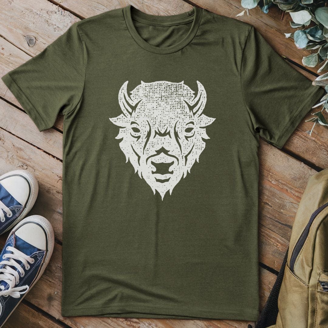 T-Shirt Military Green / S Spirit of the Bison T-Shirt