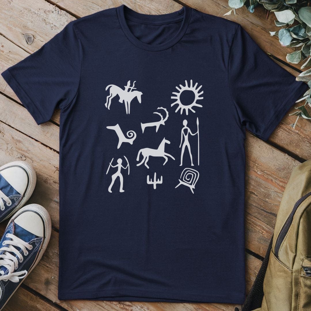 T-Shirt Navy / S Petroglyph T-Shirt