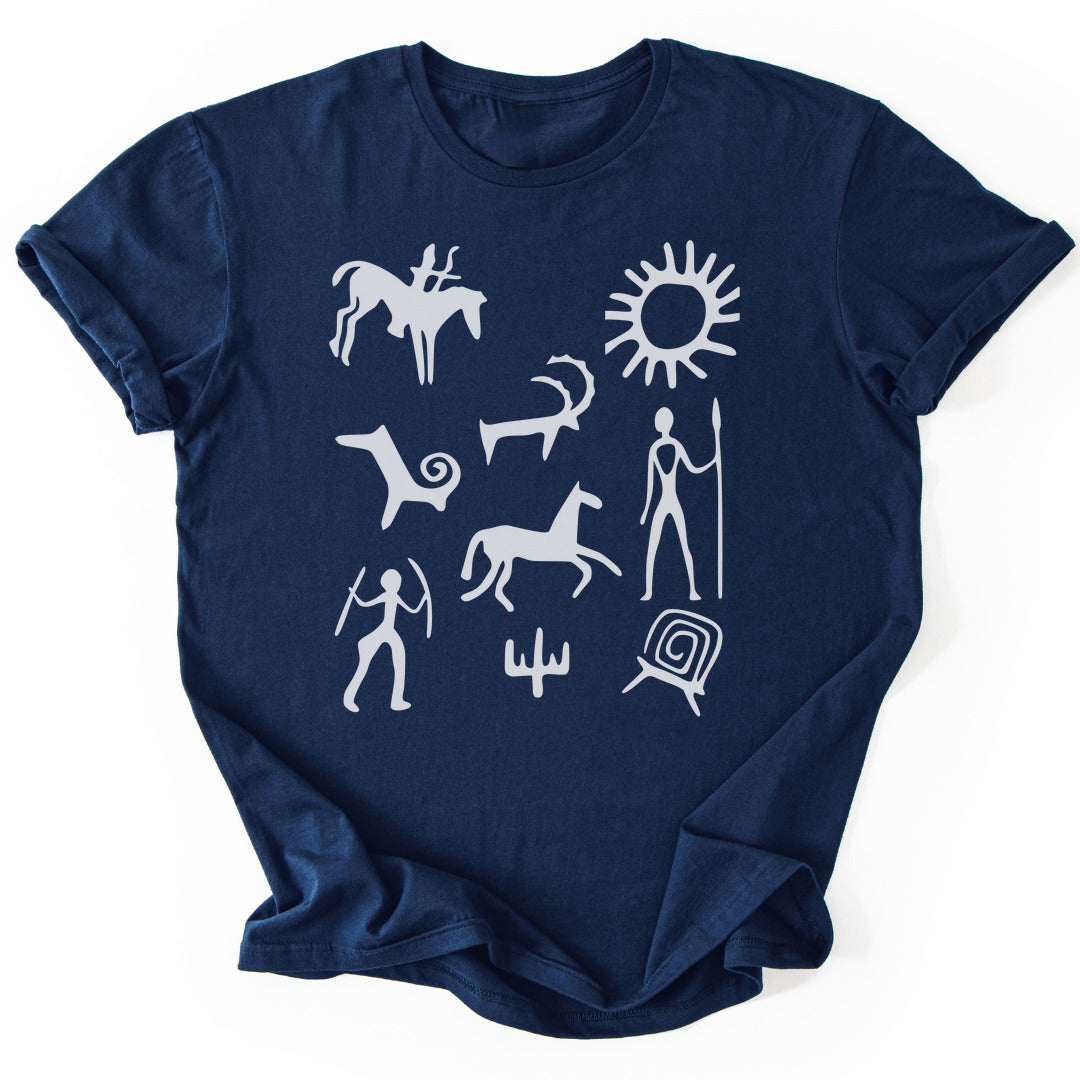 T-Shirt Navy / S Petroglyph T-Shirt