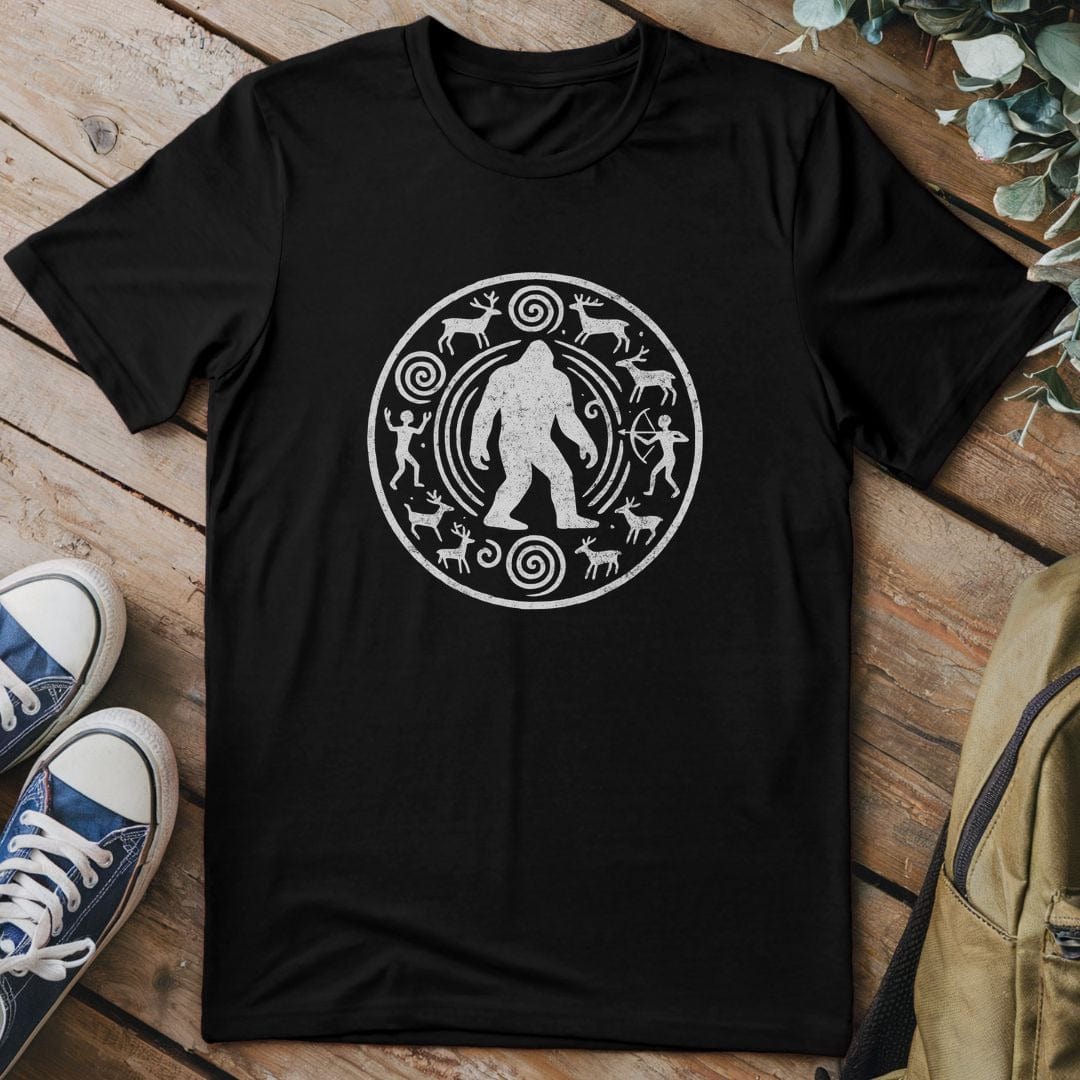 T-Shirt Black / S Bigfoot Carving T-Shirt