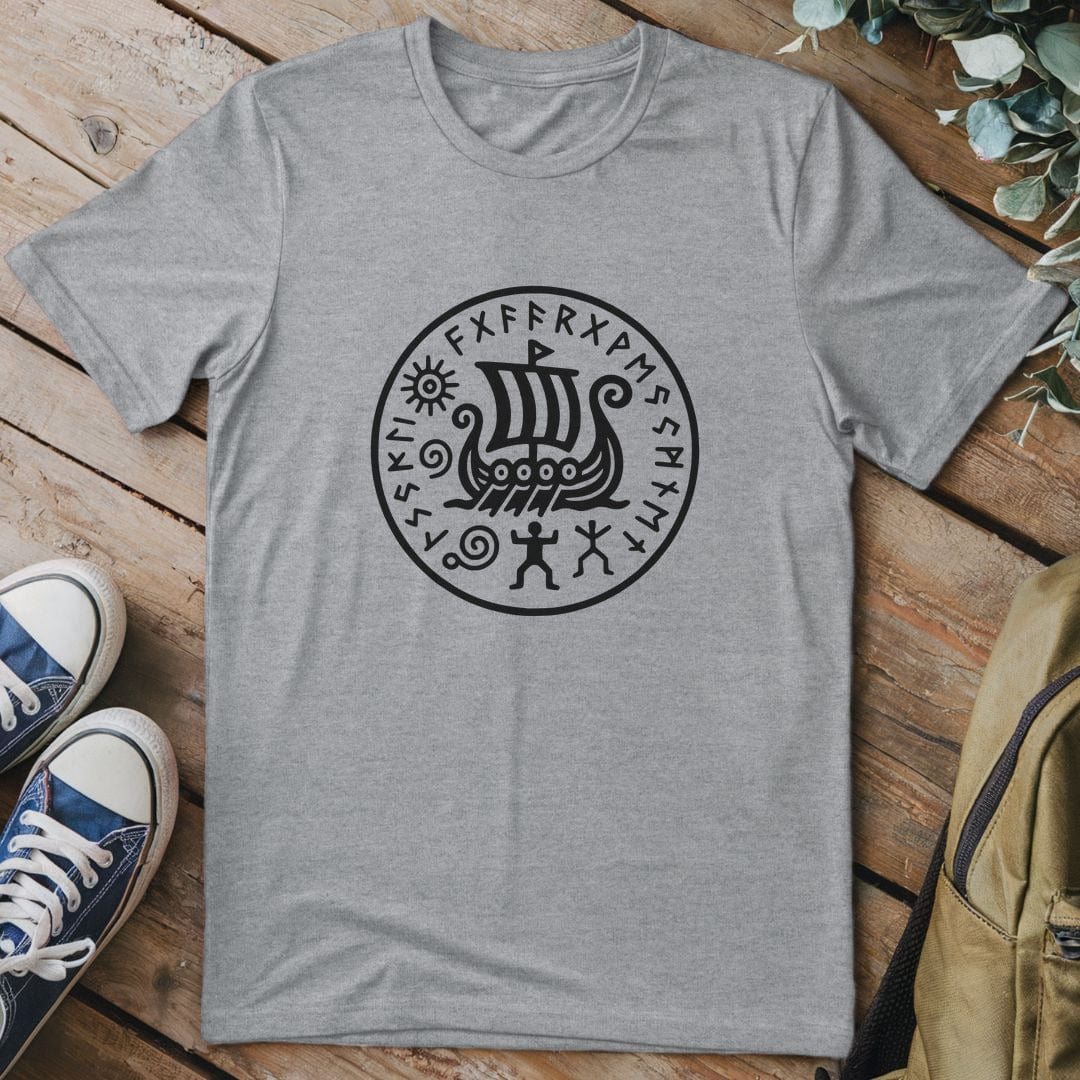 T-Shirt Sport Grey / S Carvings of the North T-Shirt
