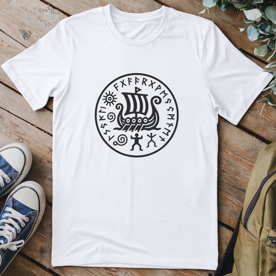 T-Shirt White / S Carvings of the North T-Shirt