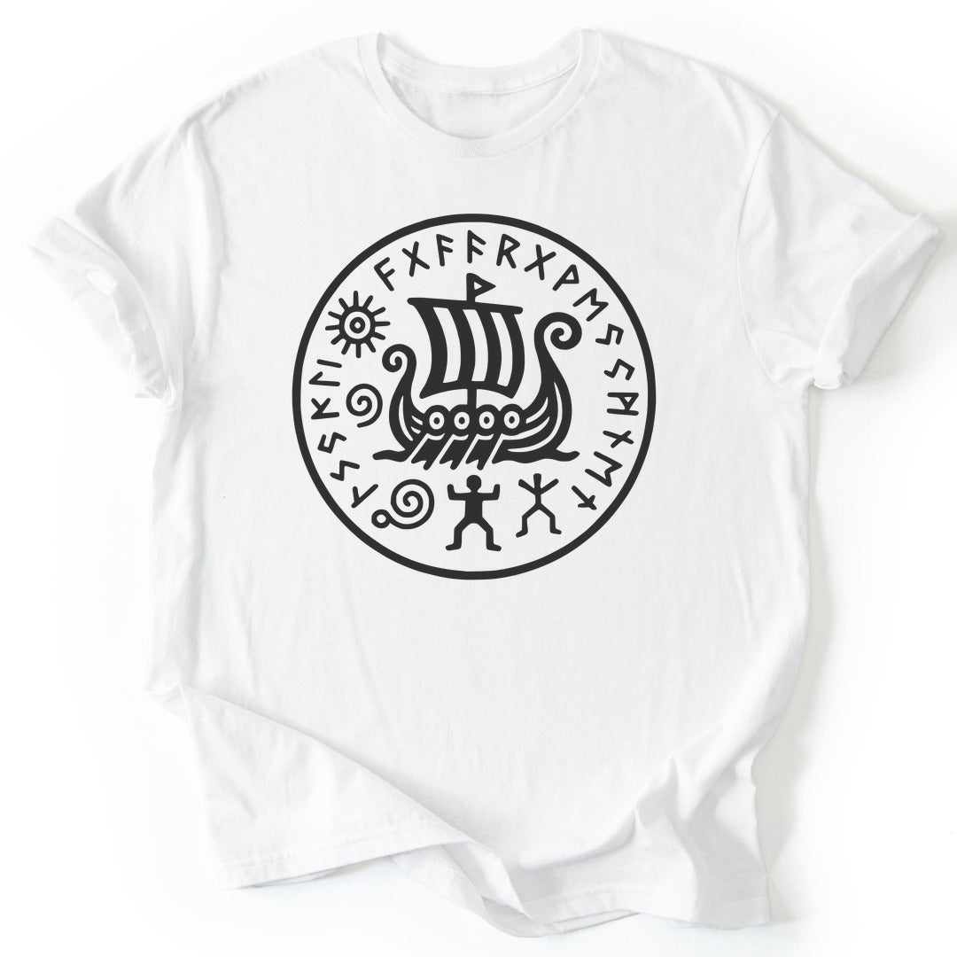 T-Shirt White / S Carvings of the North T-Shirt