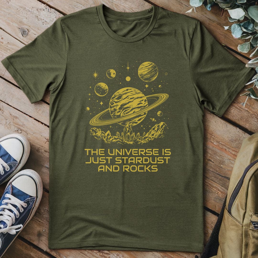 T-Shirt Military Green / S Stardust And Rocks T-Shirt