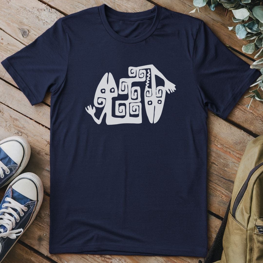 T-Shirt Navy / S Spirits of the Lizard Twins T-Shirt