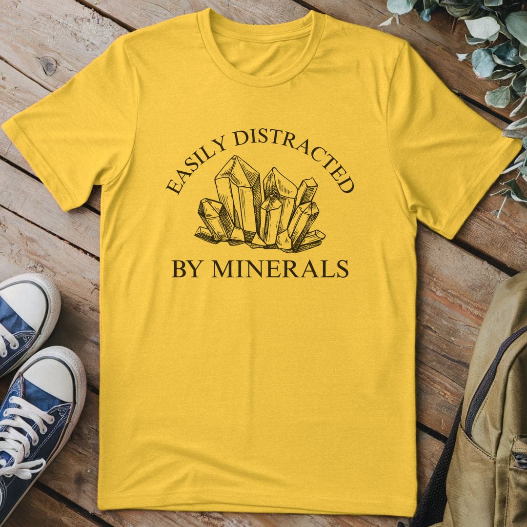 T-Shirt Daisy / S Easily Distracted By Minerals 2 T-Shirt