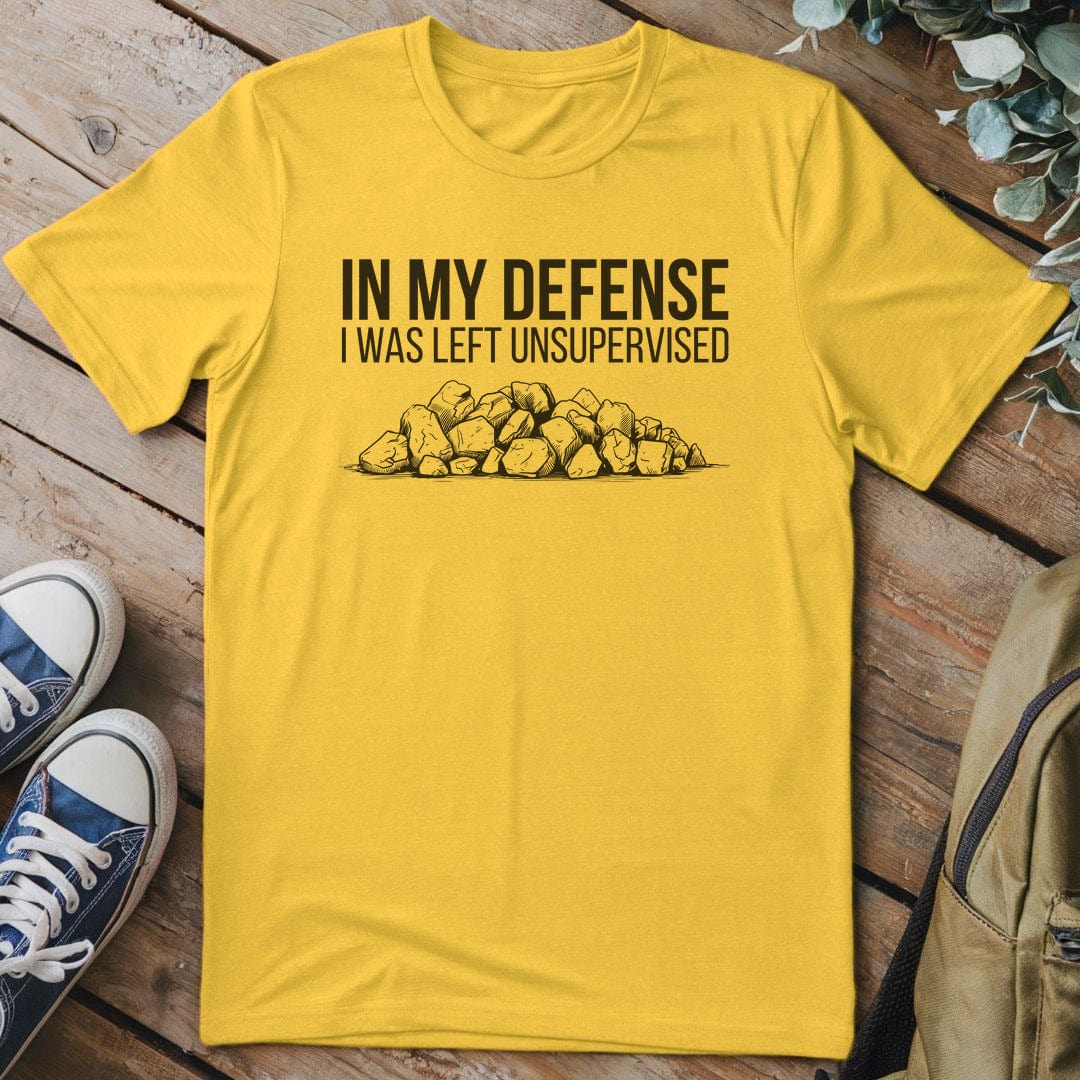 T-Shirt Daisy / S In My Defense Funny T-Shirt