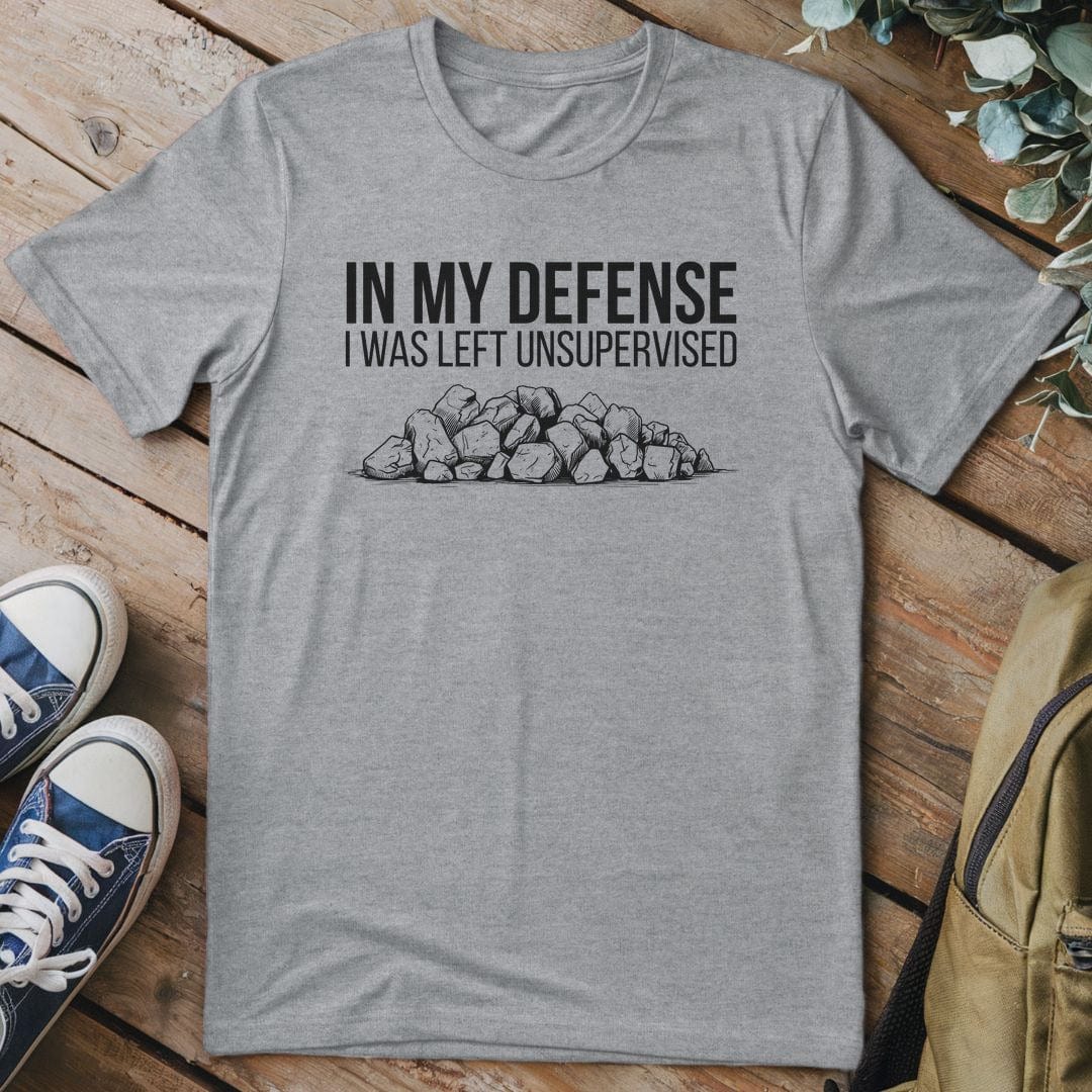 T-Shirt Sport Grey / S In My Defense Funny T-Shirt
