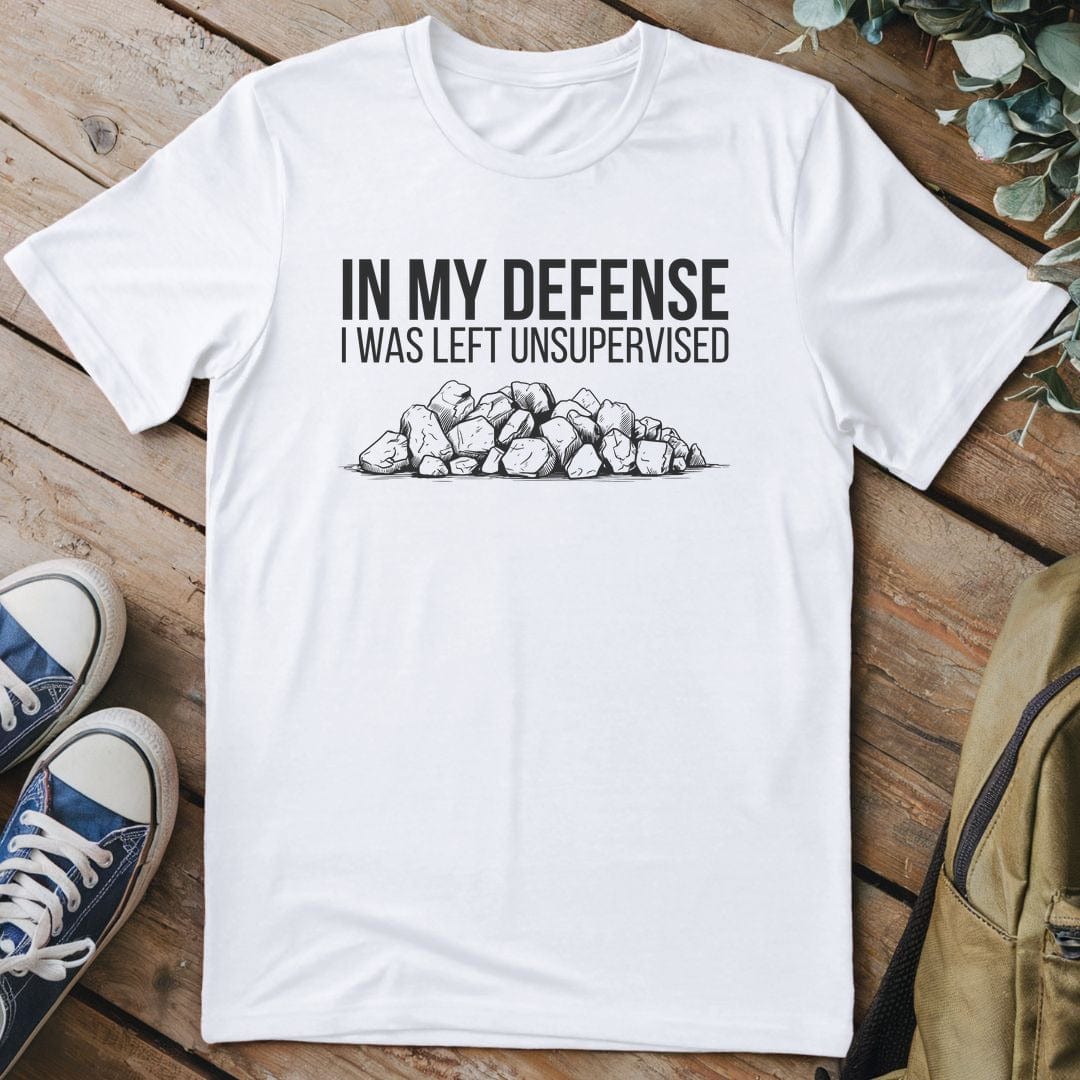 T-Shirt White / S In My Defense Funny T-Shirt