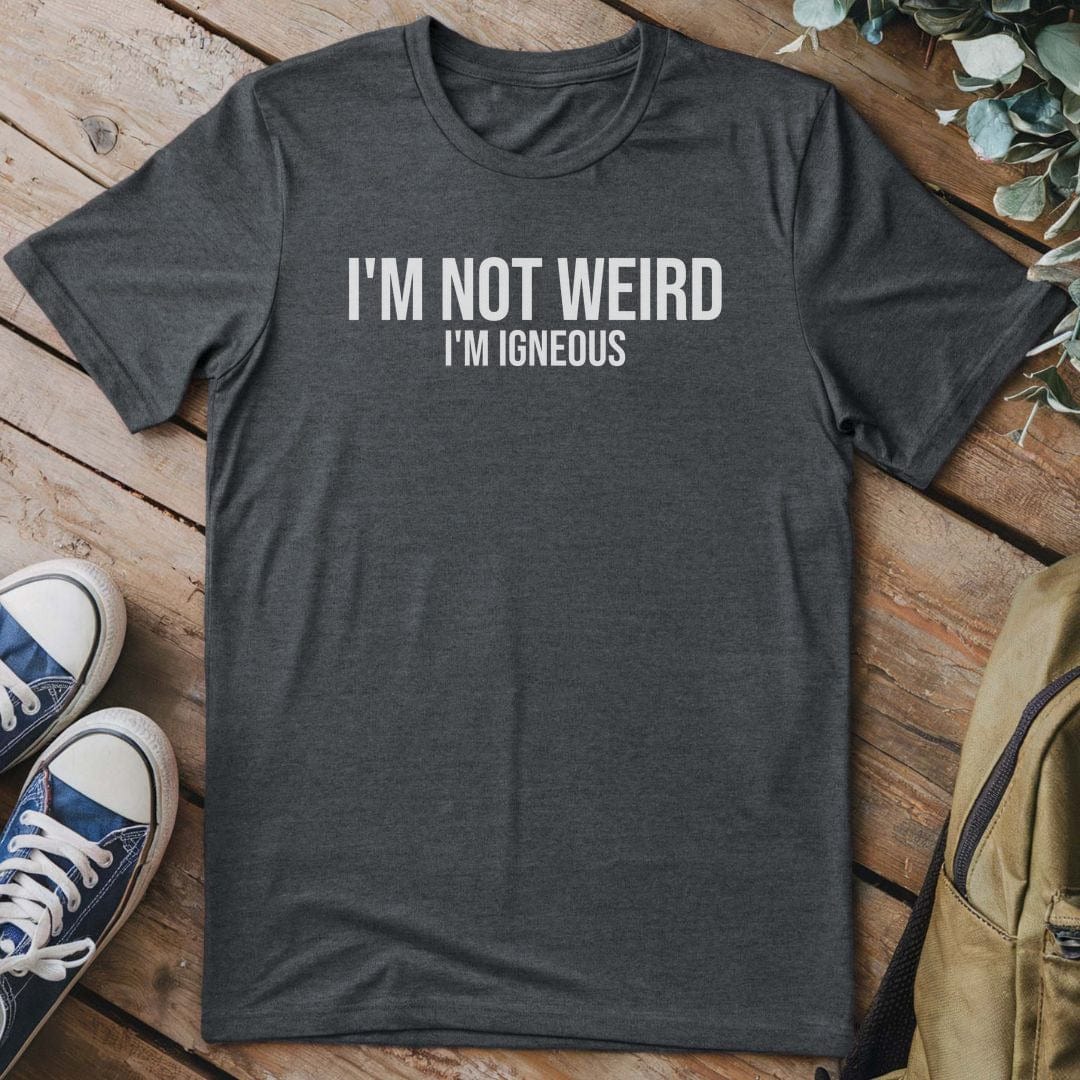 T-Shirt Dark Heather / S I'm Not Weird T-Shirt
