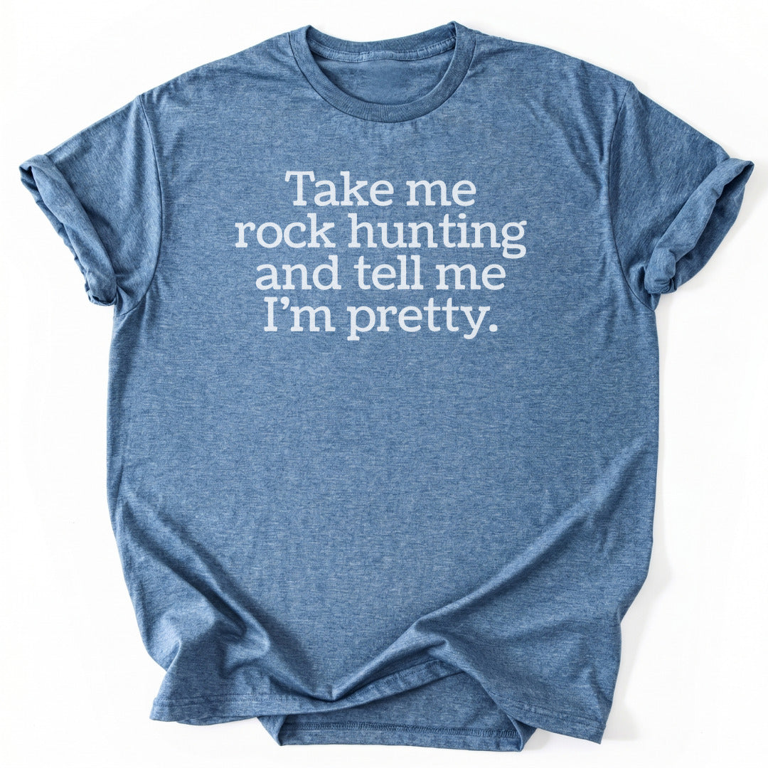 T-Shirt Heather Indigo / S Tell Me I'm Pretty T-Shirt