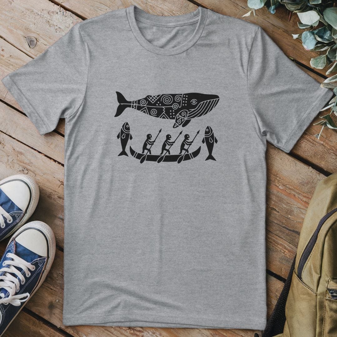 T-Shirt Sport Grey / S Whale Song Tribe T-Shirt