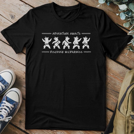T-Shirt Black / S Dancing Bear Spirits T-Shirt