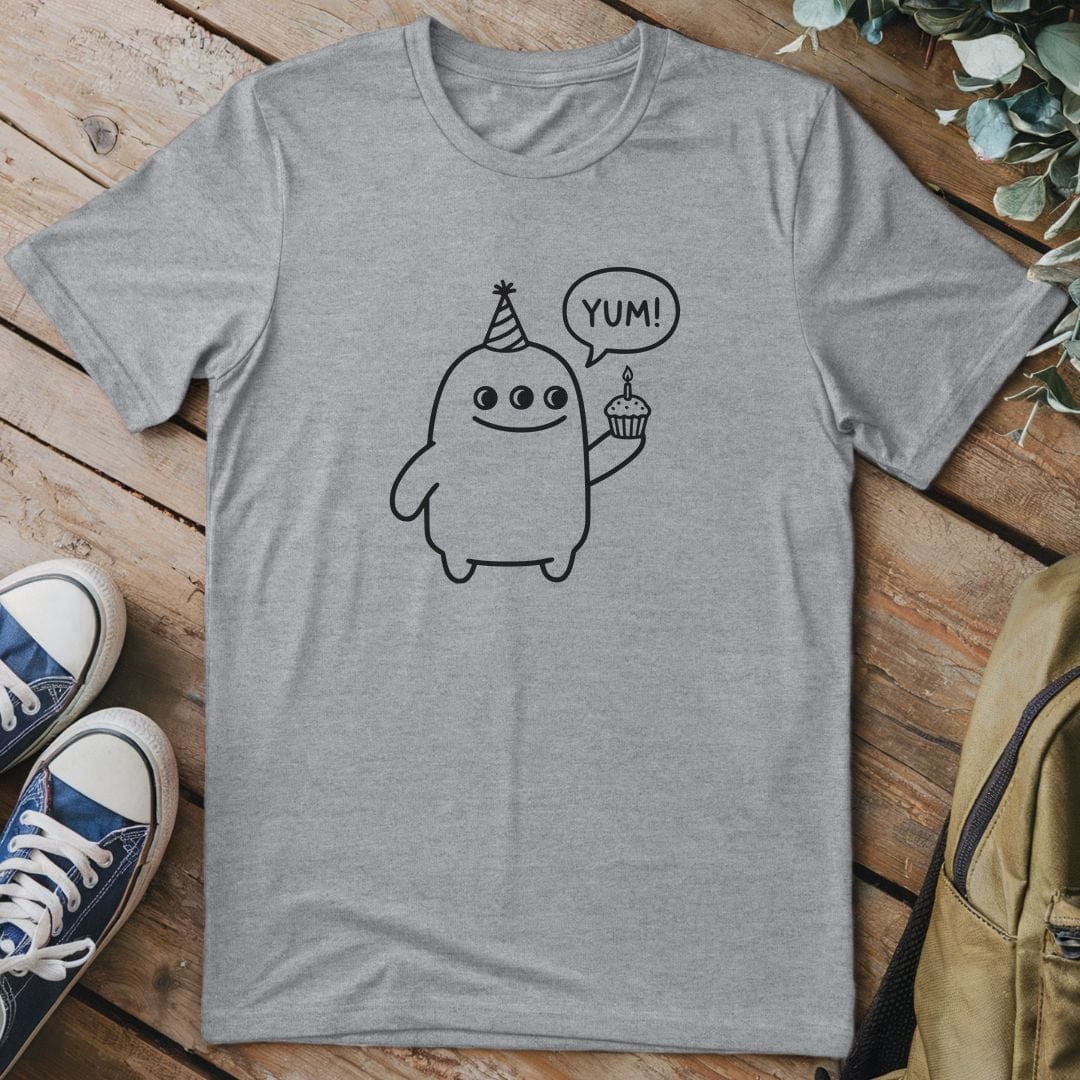 T-Shirt Sport Grey / S Monster Birthday T-Shirt