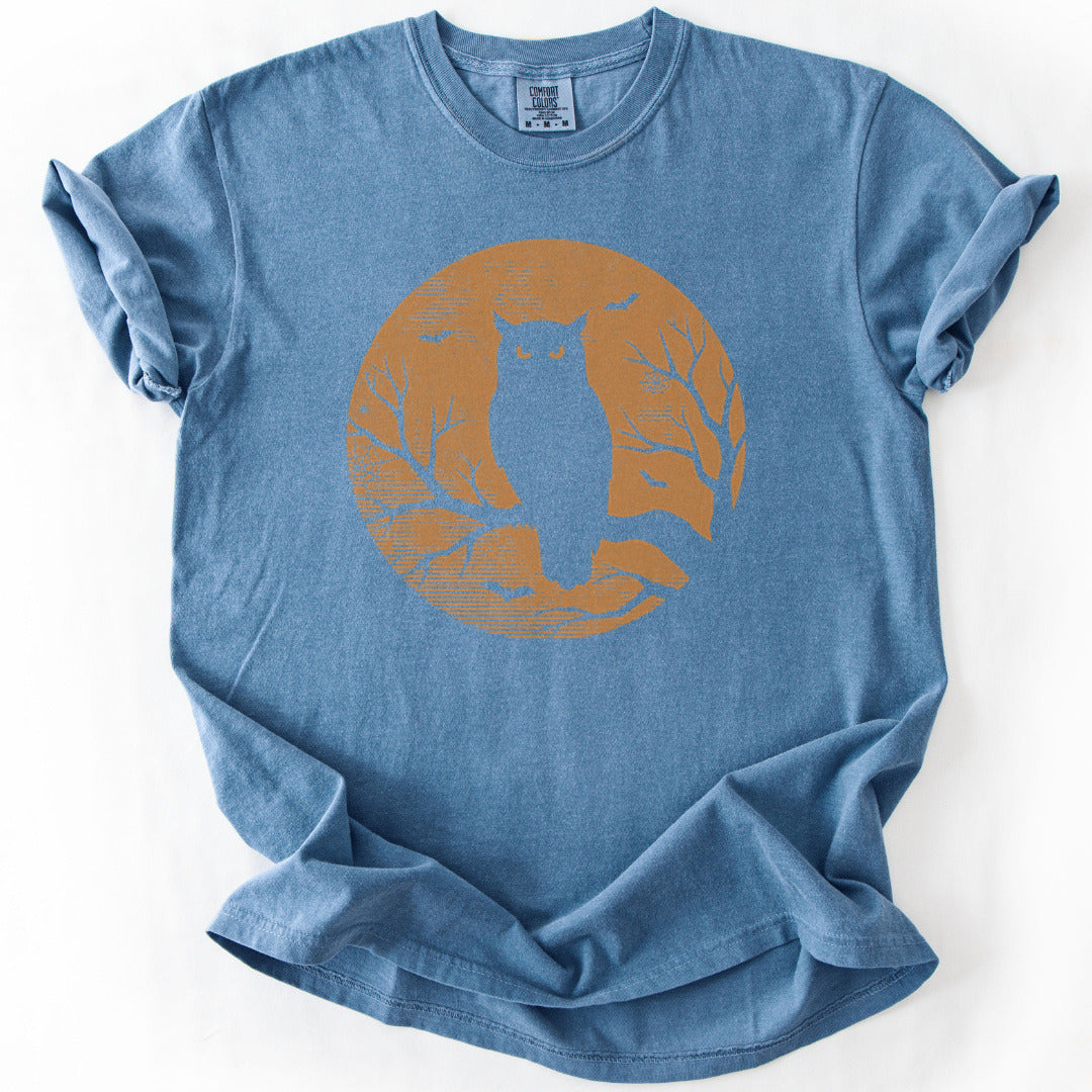 Spooky Owl Premium - Blue Jean