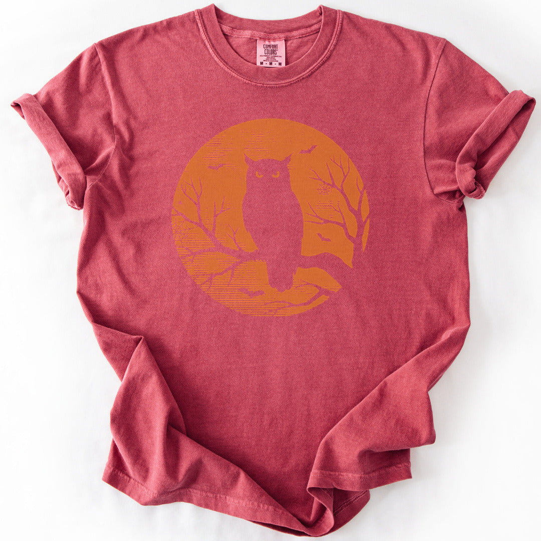 Spooky Owl Premium - Crimson