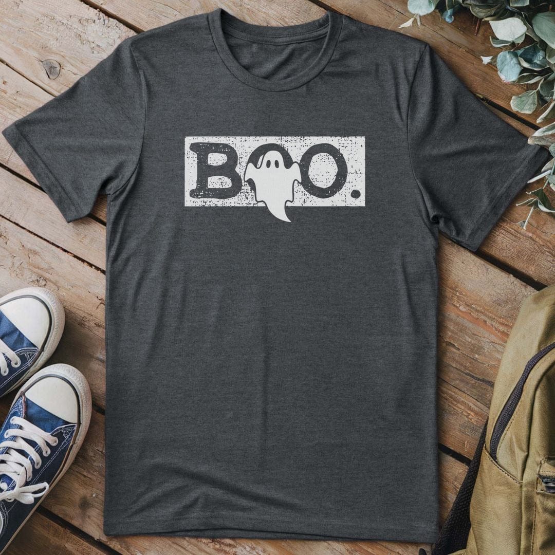 T-Shirt Dark Heather / S BOO T-Shirt