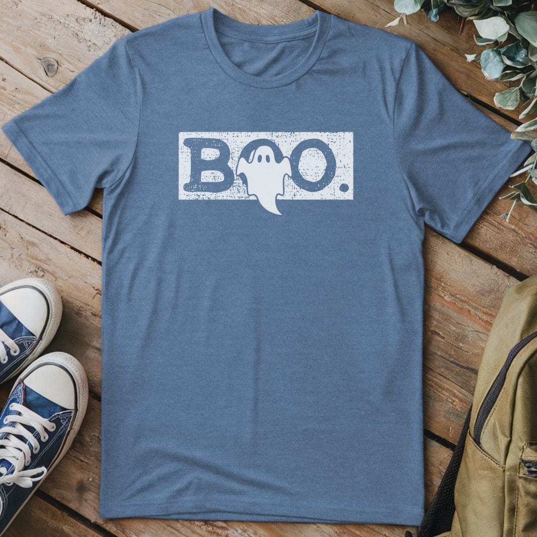 T-Shirt Heather Indigo / S BOO T-Shirt