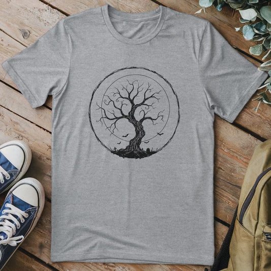 T-Shirt Sport Grey / S Spooky Tree T-Shirt