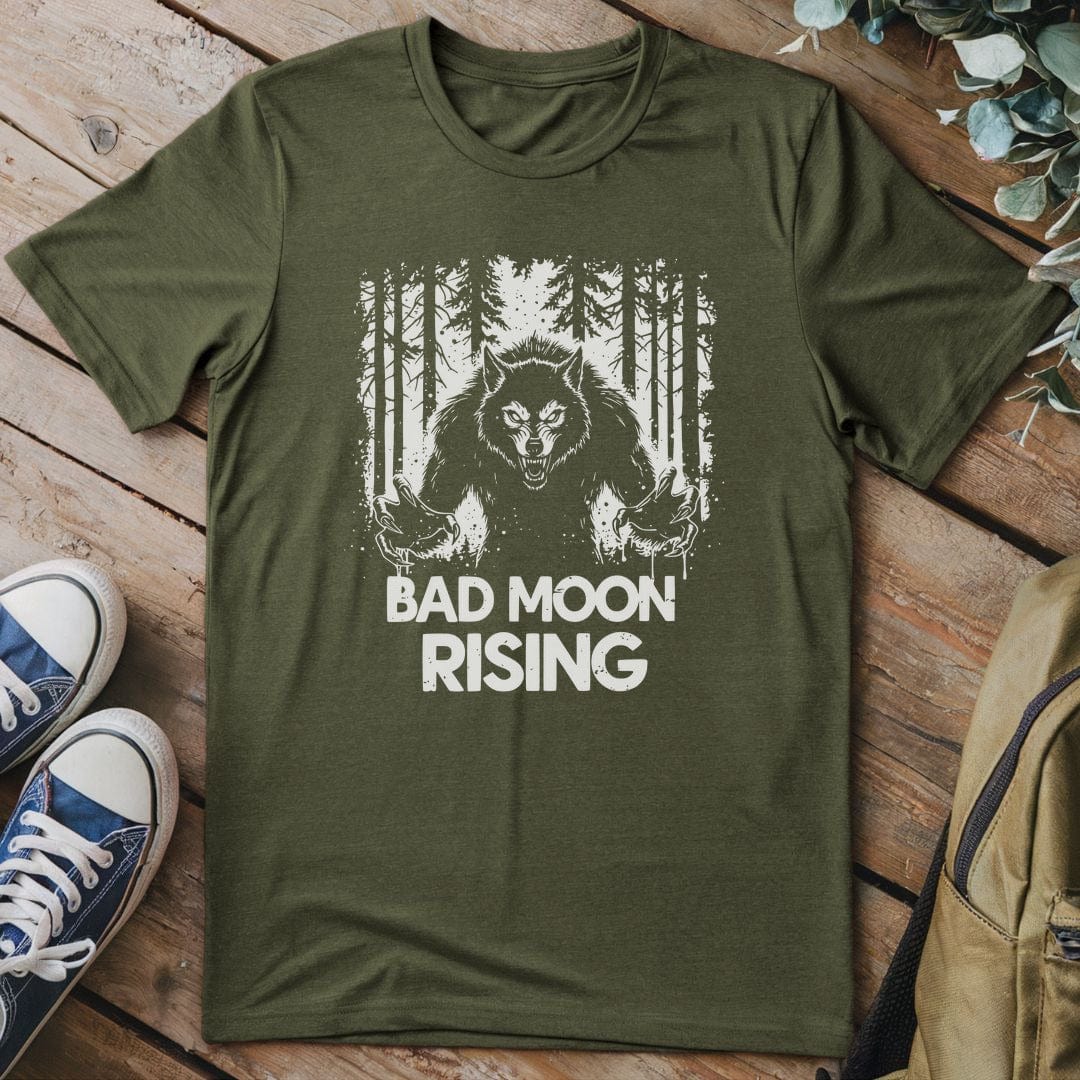 T-Shirt Military Green / S Bad Moon Rising T-Shirt