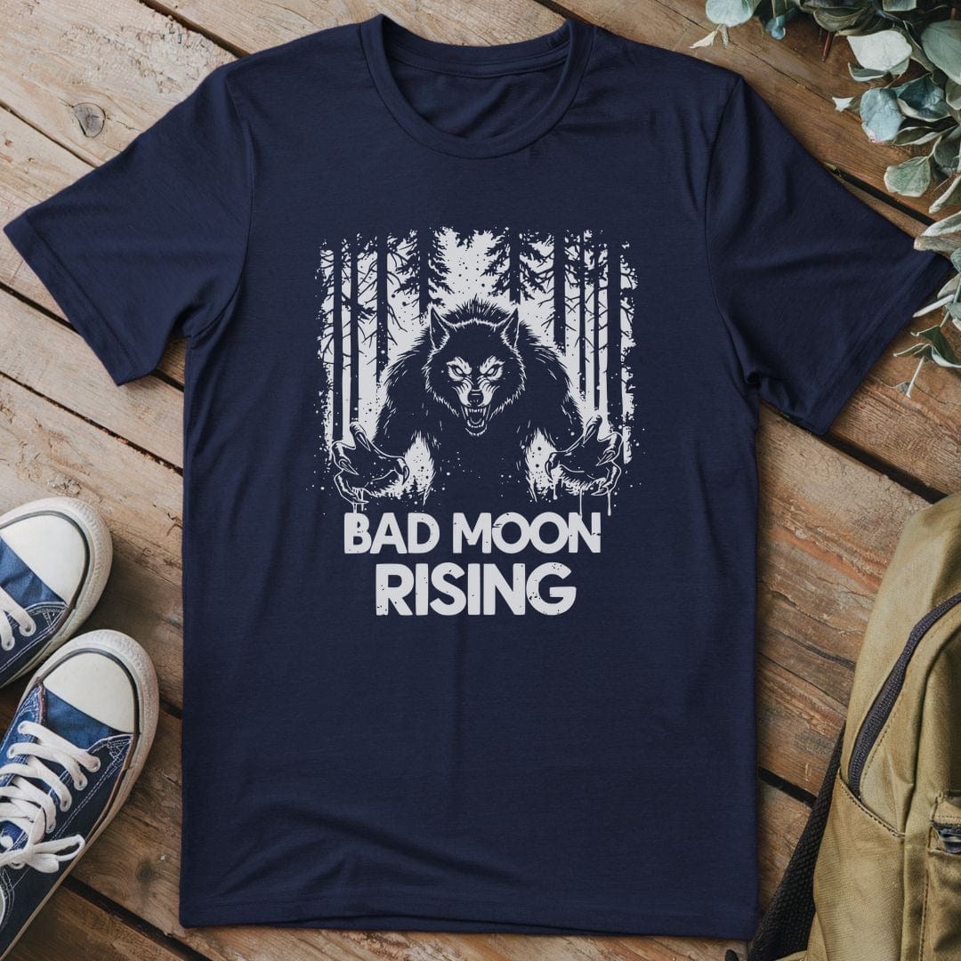 T-Shirt Navy / S Bad Moon Rising T-Shirt