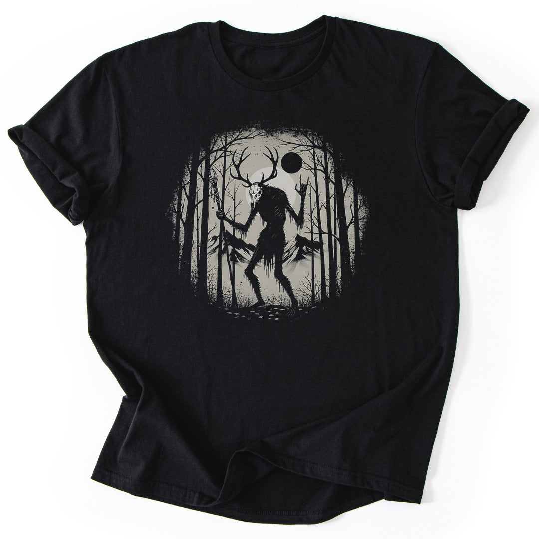 T-Shirt Black / S Wendigo in the Woods T-Shirt