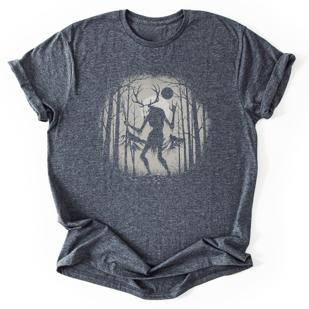 T-Shirt Dark Heather / S Wendigo in the Woods T-Shirt