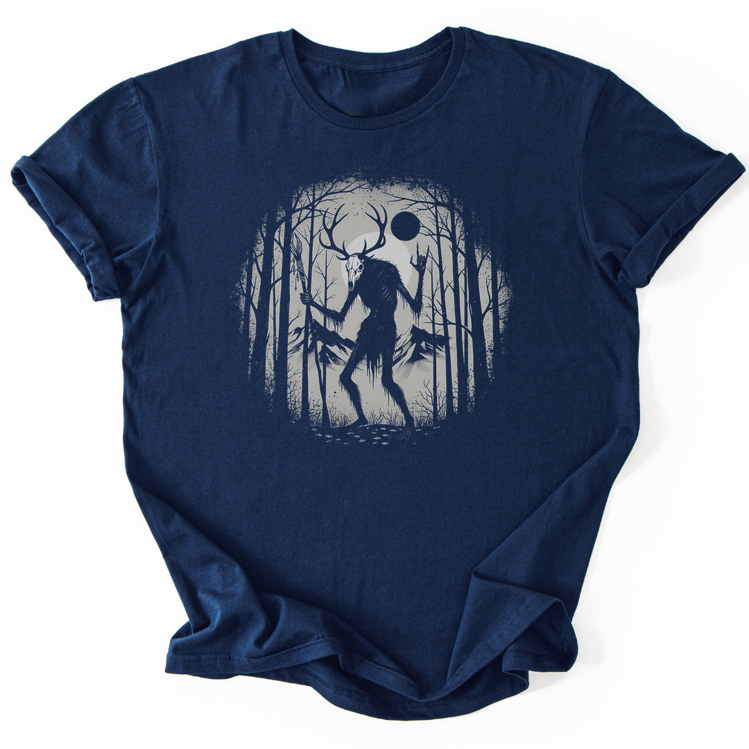 T-Shirt Navy / S Wendigo in the Woods T-Shirt