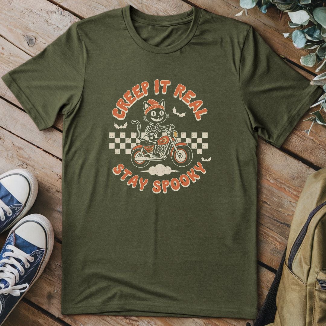 T-Shirt Military Green / S Creep It Real T-Shirt