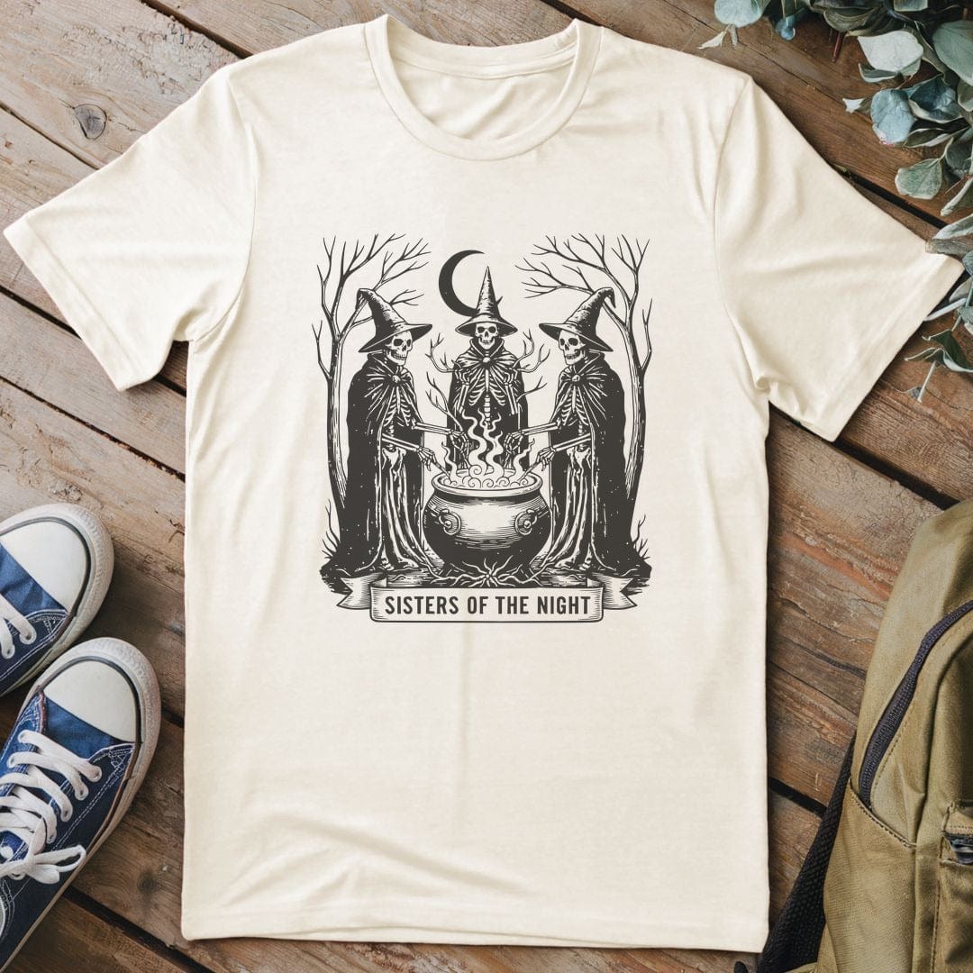 T-Shirt Natural / S Sisters Of The Night T-Shirt