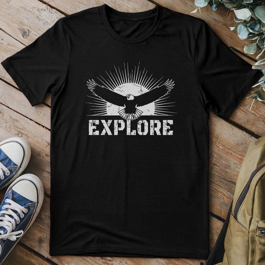 T-Shirt Black / S Eagle Adventure Spirit T-Shirt