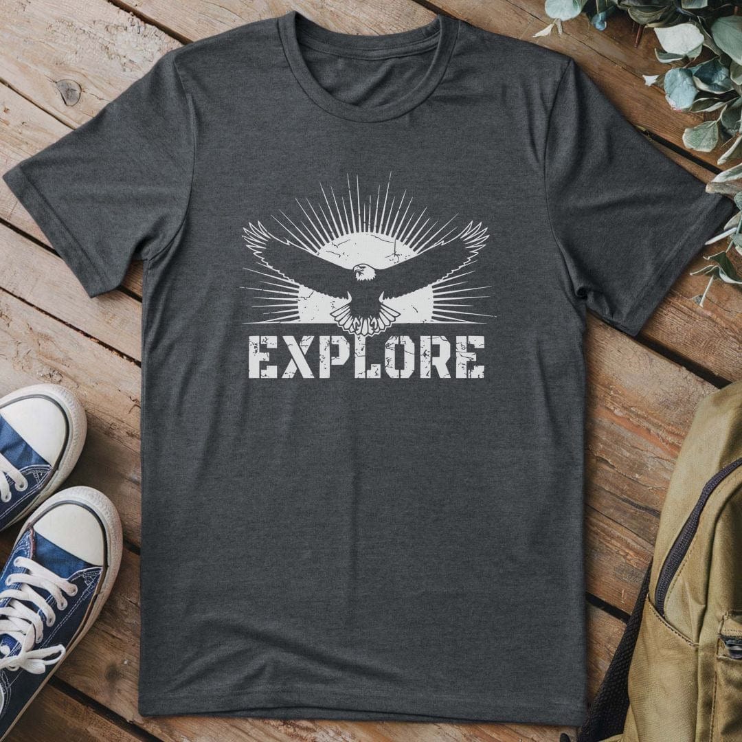T-Shirt Dark Heather / S Eagle Adventure Spirit T-Shirt