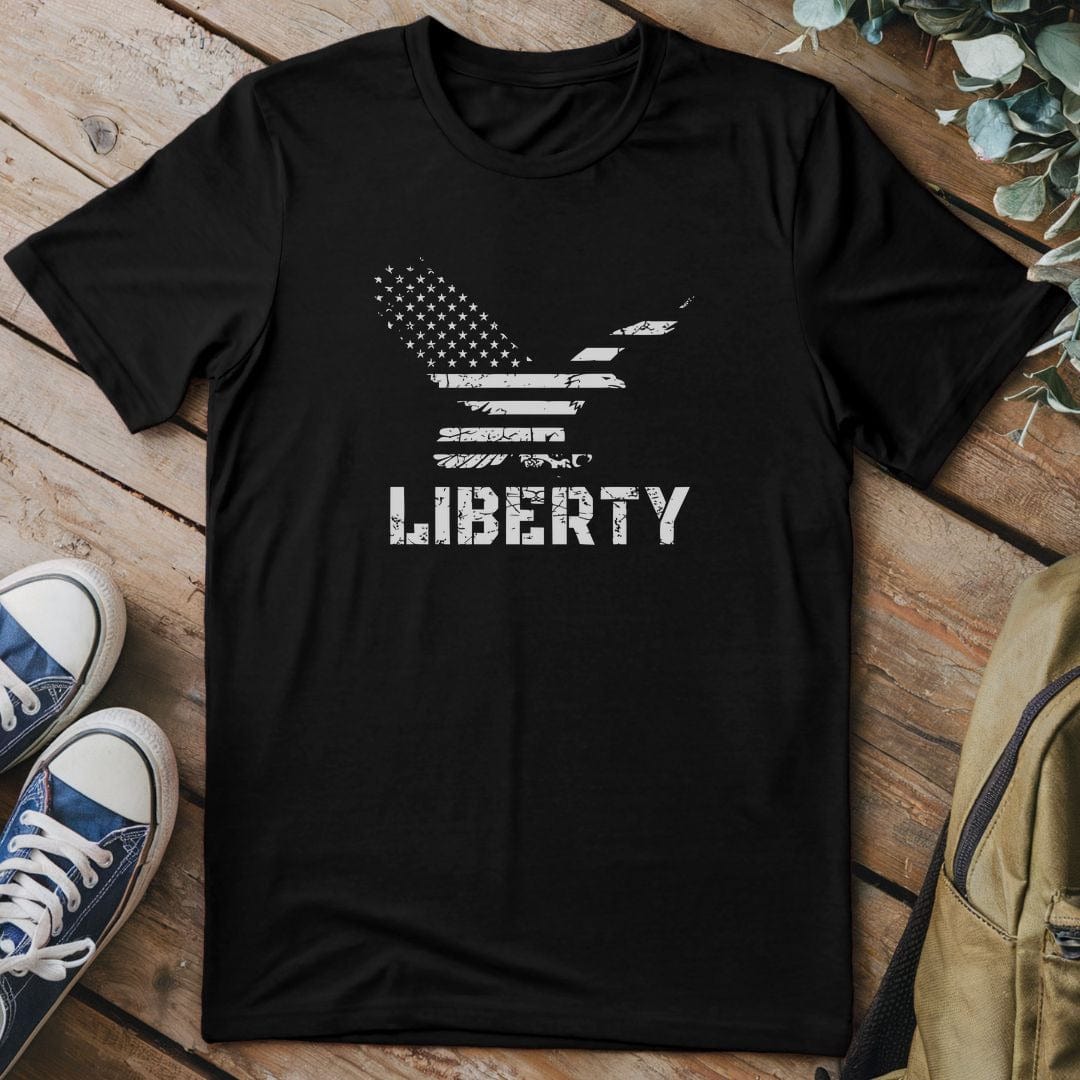 T-Shirt Black / S Eagle Freedom T-Shirt
