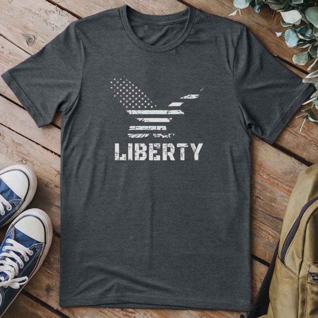 T-Shirt Dark Heather / S Eagle Freedom T-Shirt
