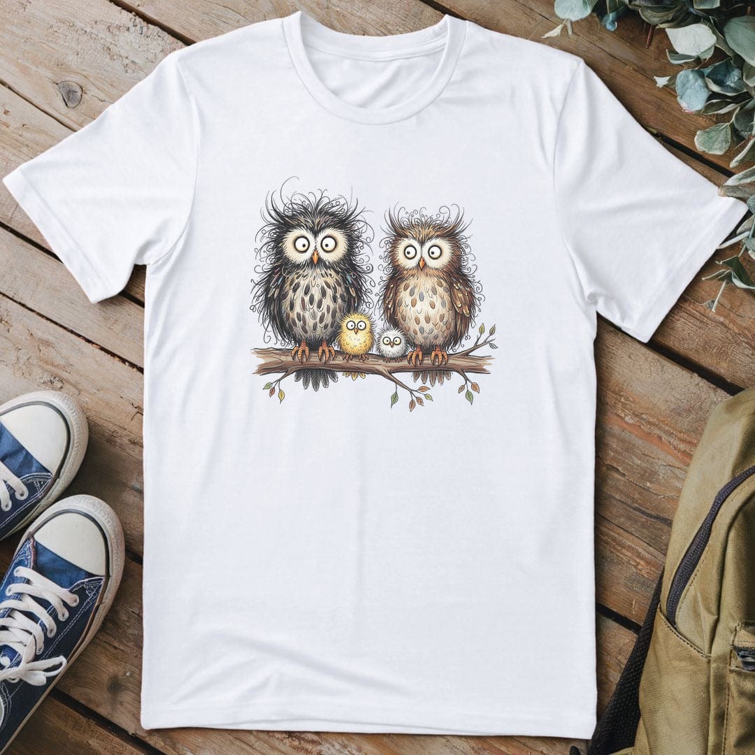 T-Shirt White / S Crazy Owls T-Shirt