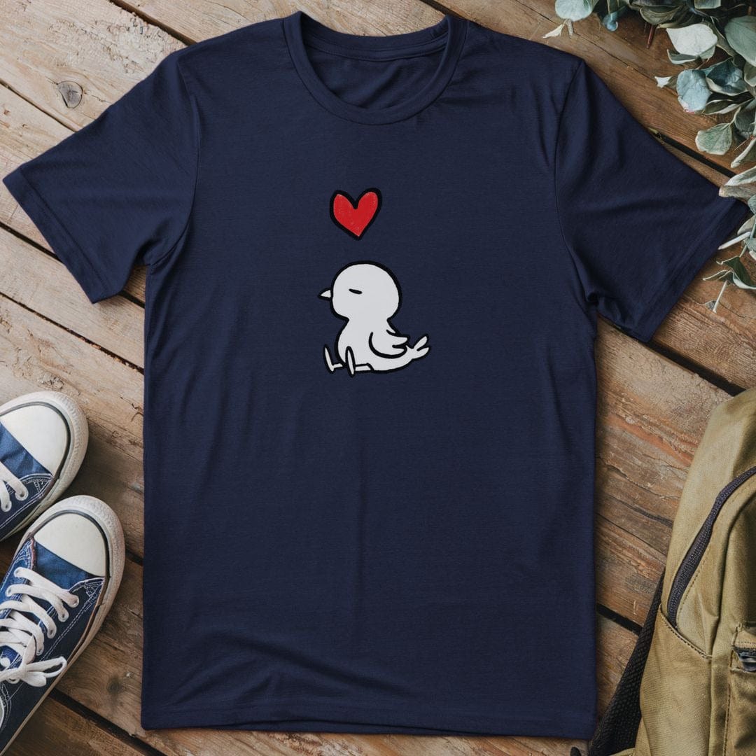 T-Shirt Navy / S Chillin' Bird Love T-Shirt